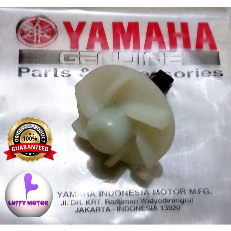 Jual Paket Kipas Sil Seal Bearing Laher Water Pump Radiator asli yamaha ...