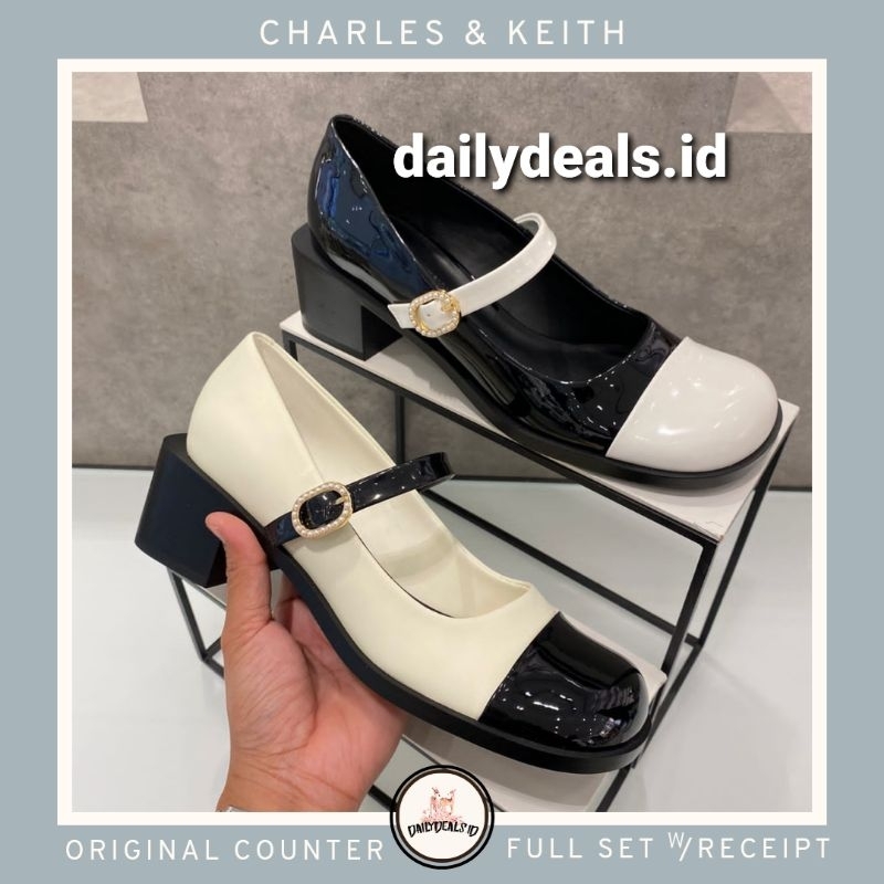 Jual CK160580280 Patent Two Tone Jastip CK ORIGINAL COUNTER CRYSTAL