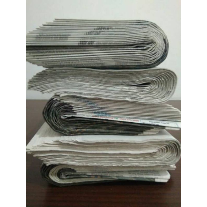 Jual Koran Bekas Layak Pakai 1kg Bersih Rapi Bungkus bukan lembaran tdk ...