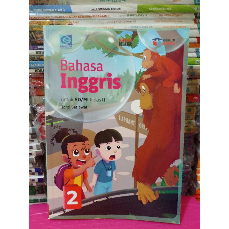 Jual Buku Kurikulum Merdeka BAHASA INGGRIS Untuk Sd/mi Kelas 1 GRAFINDO ...