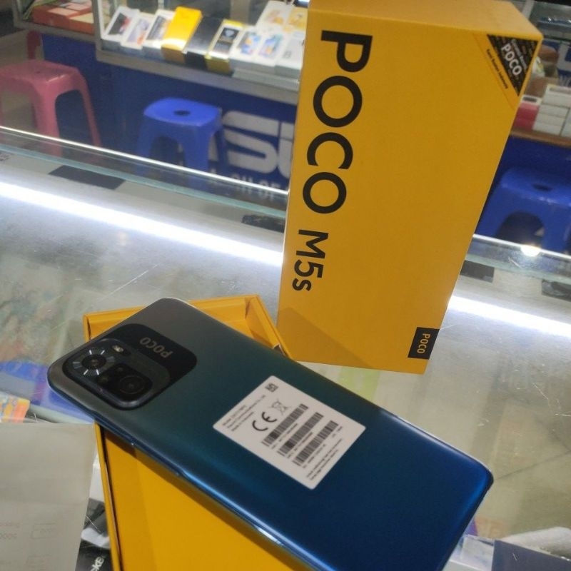 Jual Xiaomi Poco M5S 6/128 Second Mulus Fullset Garansi Resmi | Shopee ...