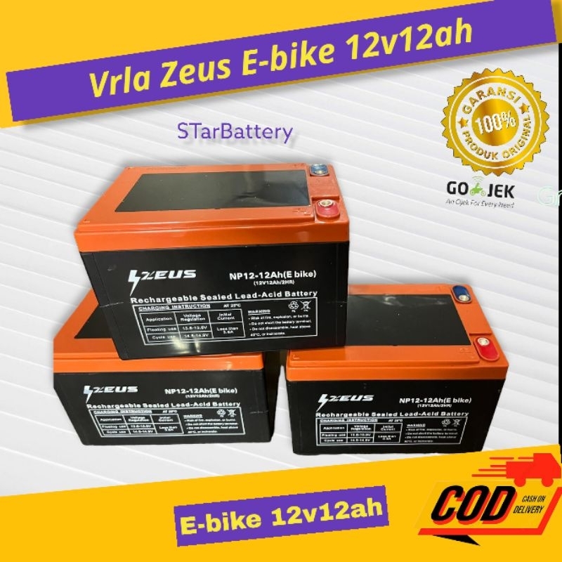 Jual aki sepeda listrik selis 12v12ah vrla E-BIKE aki vrlabkering aki