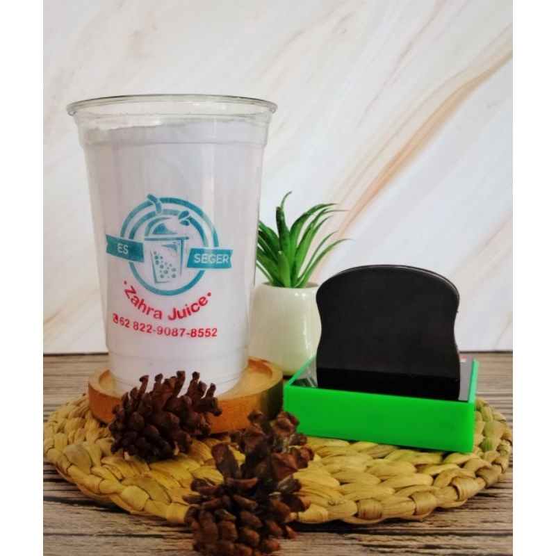 Jual Promo Paket Stempel Cup Gelas Plastik Anti Luntur Shopee Indonesia