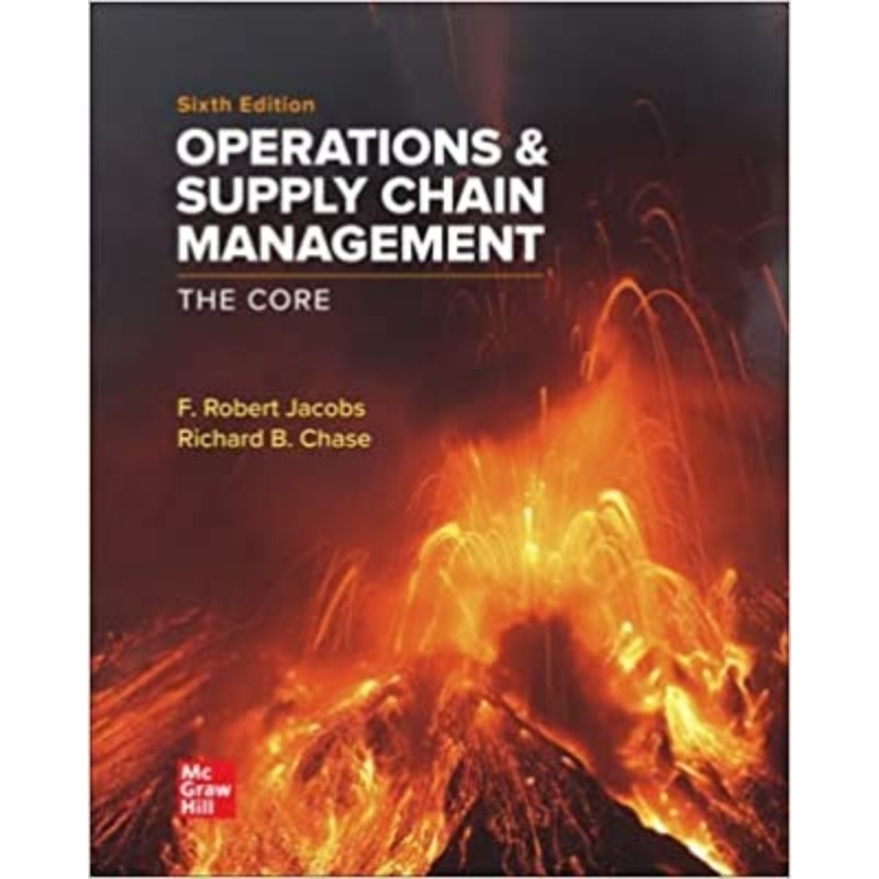 Jual Operations And Supply Chain Management: The Core, 6th Edition ...