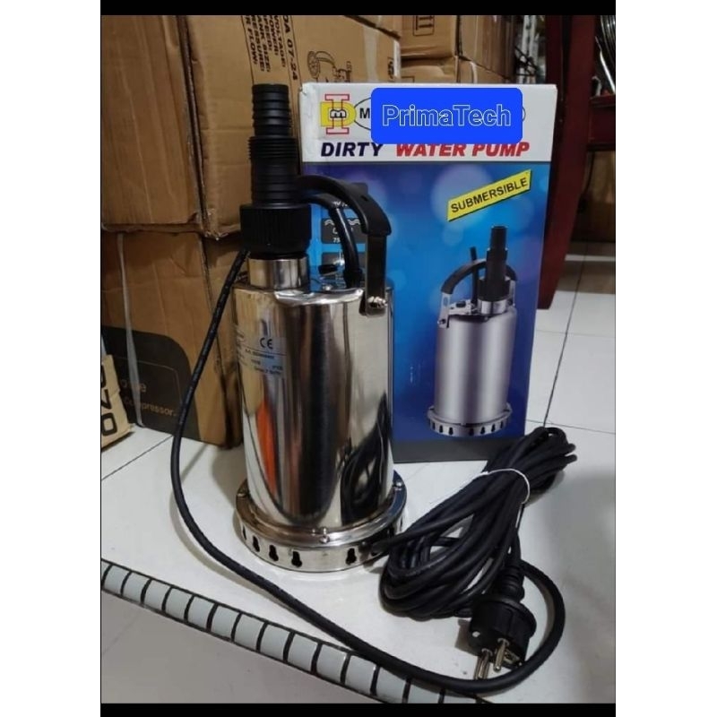 Jual Pompa Celup Air Kotor Bersih Sumersible Stainless 1 Inch Dirty ...