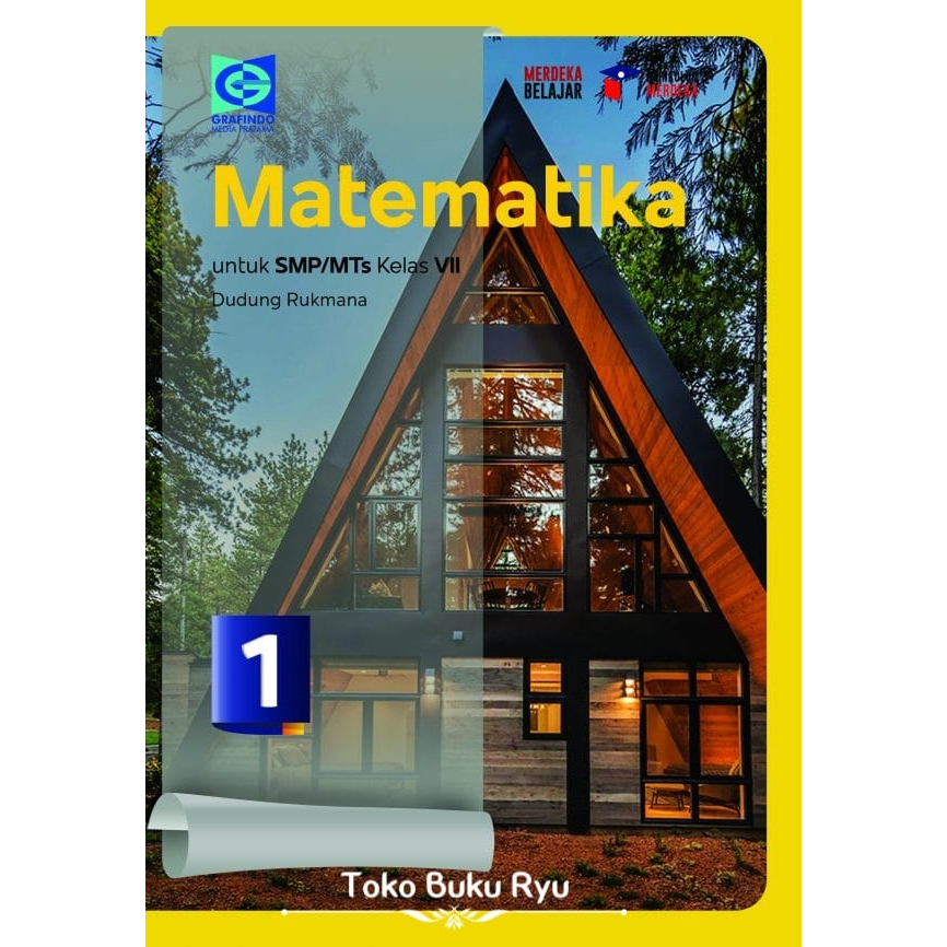 Jual Buku Matematika Kelas 1/7/VII SMP Grafindo Kurikulum Merdeka ...