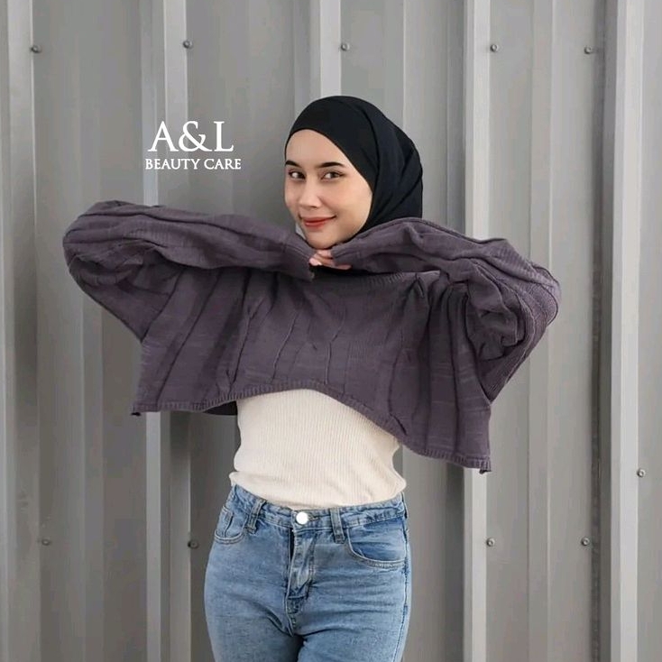Jual BOLERO CROP RAJUT / OUTER CROP KOREA MOTIF CABLE - CROBLE | Shopee ...