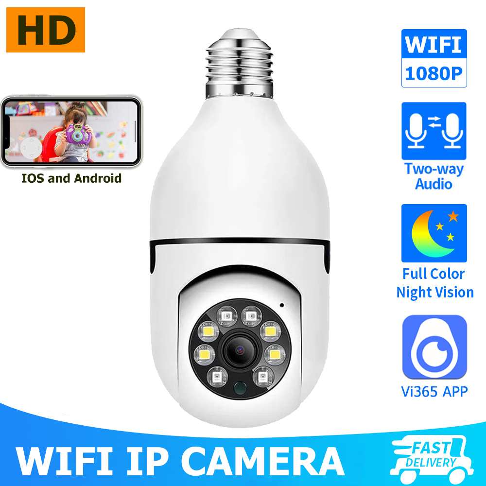 Jual CCTV Wireless Smart Camera CCTV Lampu 1080P Kamera IP Wifi ...