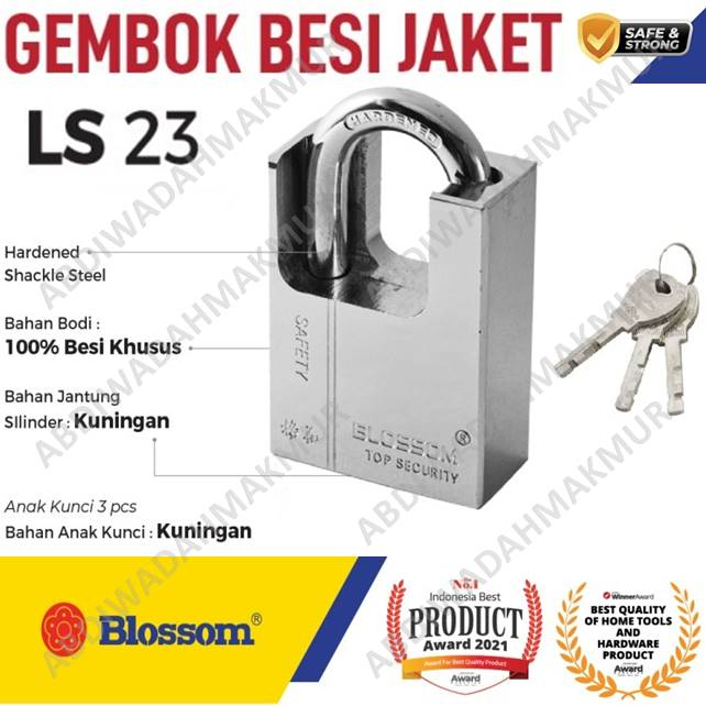 Jual Gembok Blossom Besi Jacket Mm Mm Mm Shopee Indonesia