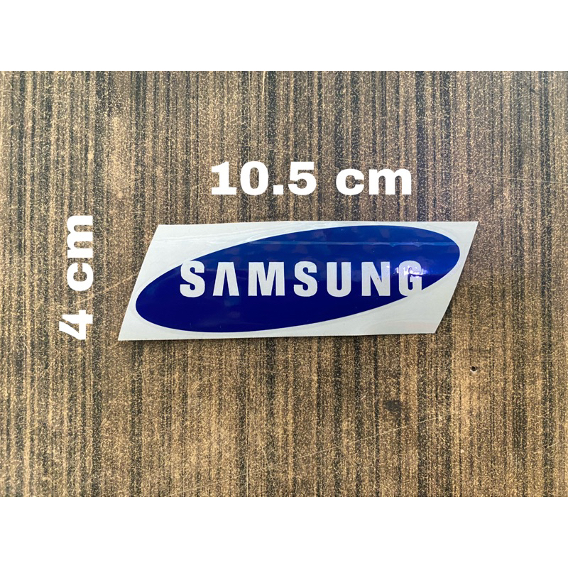 Jual Cutting sticker logo ac samsung 10.5 cm x 4 cm | Shopee Indonesia