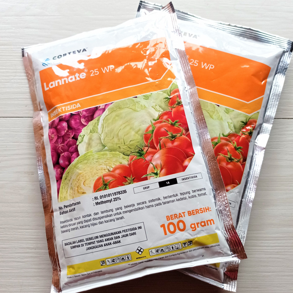 Jual INSEKTISIDA LANNATE 25 WP - 100 GRAM | Shopee Indonesia