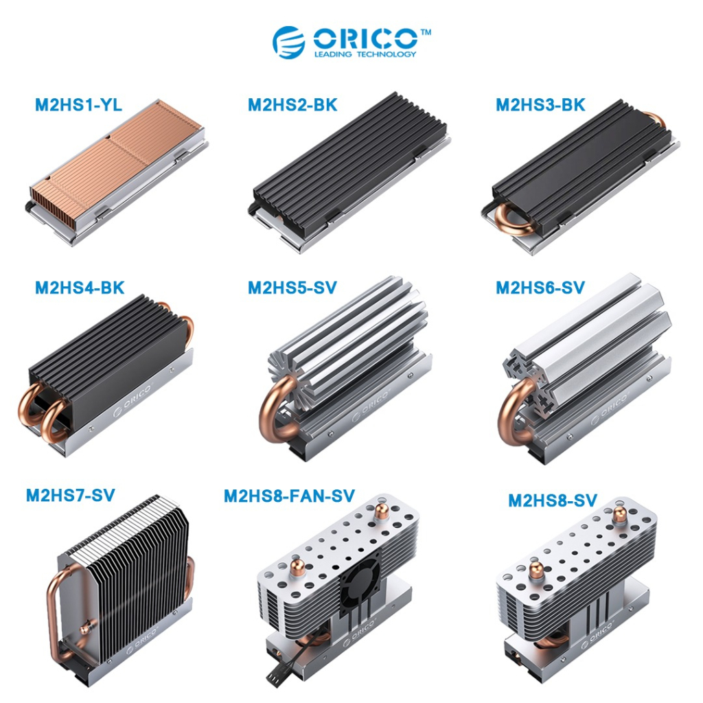 Jual ORICO Heatsink M.2 NGFF M.2 NVME SSD Aluminium M2HS Series Shopee Indonesia