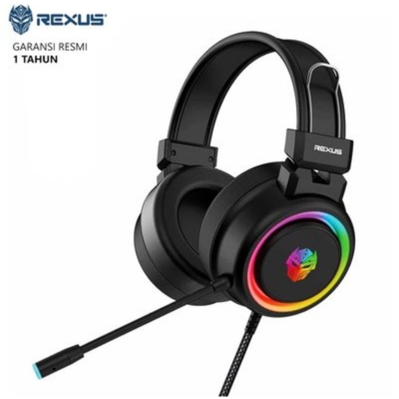 Jual Rexus Vonix F30 Headset Gaming LED RGB Spectrum | Shopee Indonesia