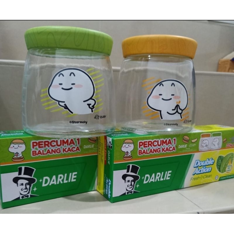 Jual DARLIE double action free Glass Jar ( malaysia ) Shopee Indonesia