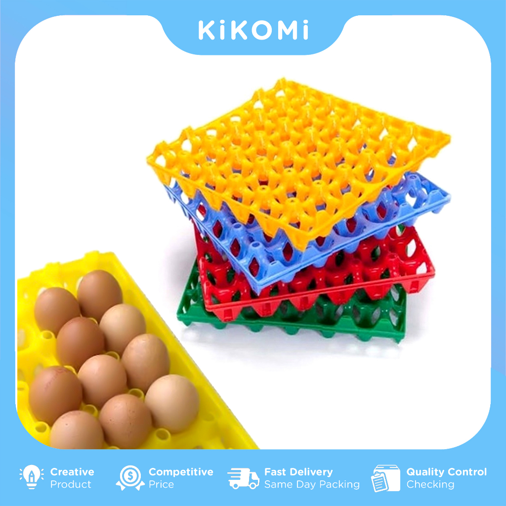 Jual RAK TELUR Plastik - Egg Tray Tatakan Tempat Penyimpanan Telur isi ...