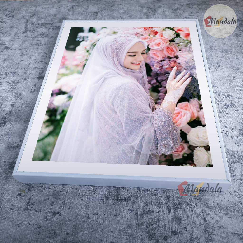 Jual CETAK FOTO BINGKAI UKURAN 30X40 CM LAMINASI - FRAME FOTO BLOCK ...