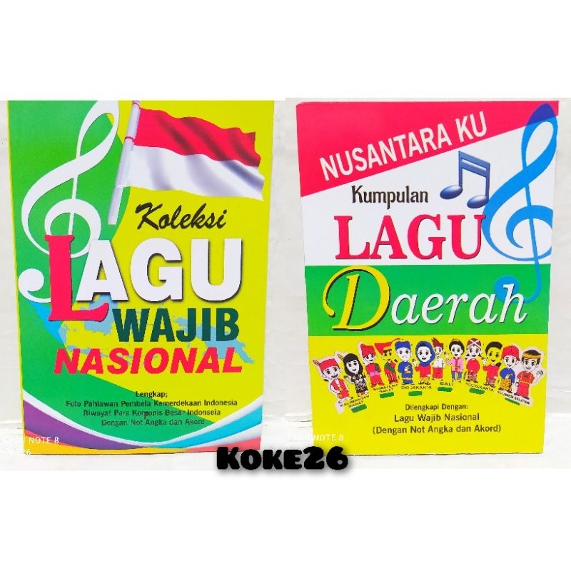 Jual Koleksi Lagu Wajib Nasional / Kumpulan Lagu Daerah | Shopee Indonesia