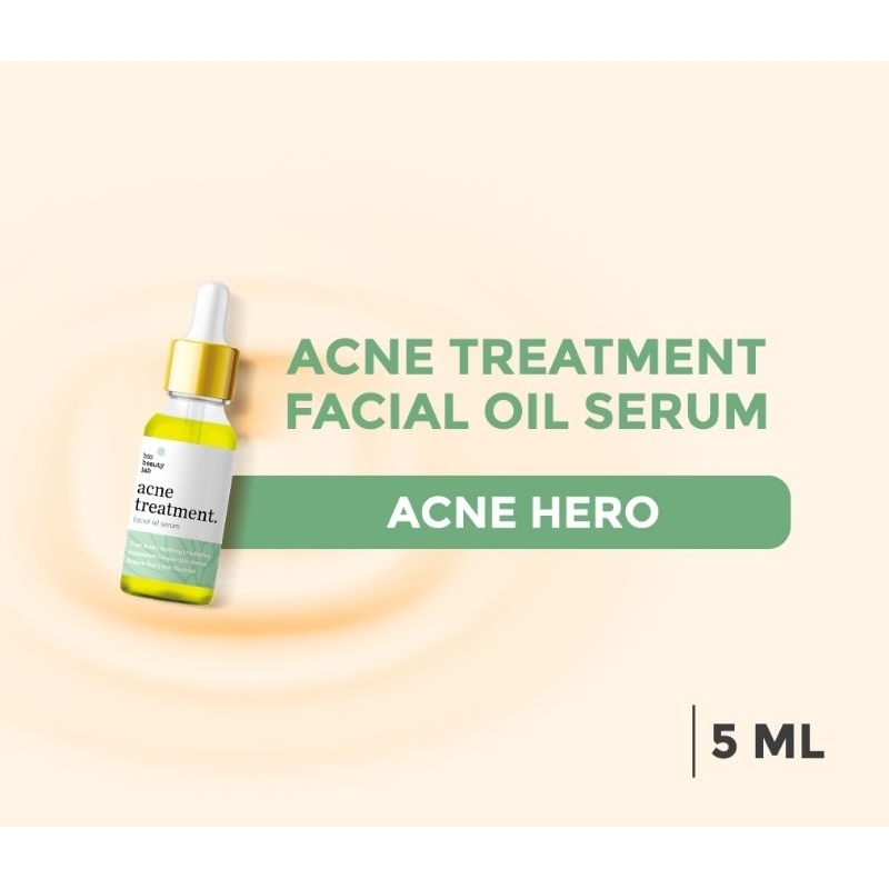 Jual Bio Beauty Lab Acne Treatment Facial Oil Serum 5ml Shopee Indonesia