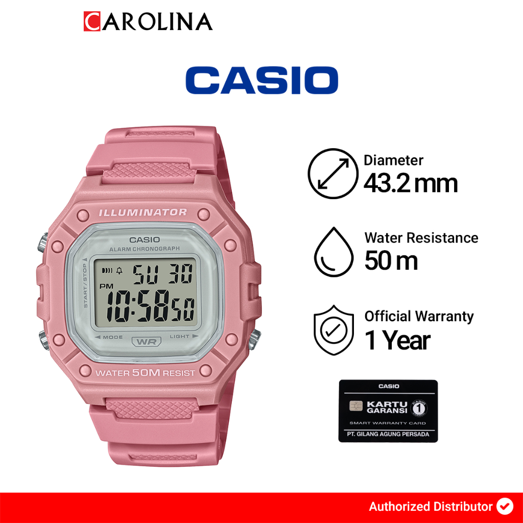 Jam cheap casio pink