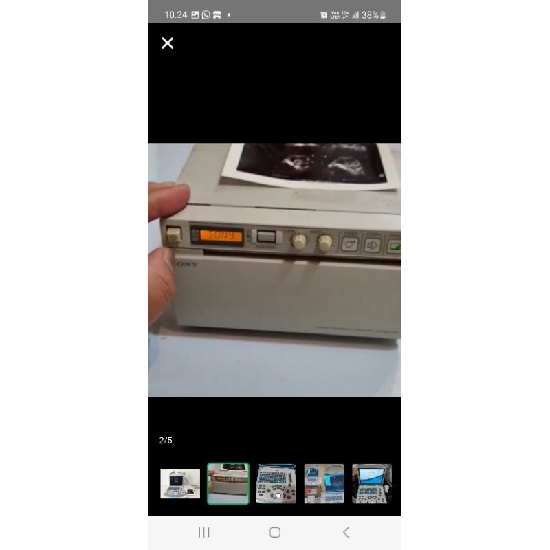 Jual MINDRAY DP10 ORIGINAL Lengkap Printer sony up 897 + MULUS | Shopee ...