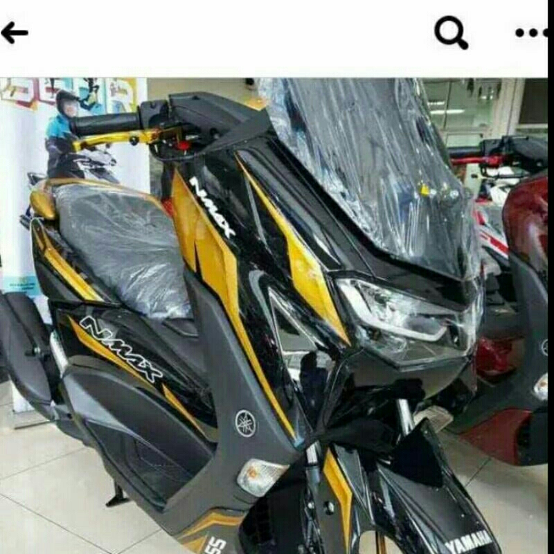 Jual decal stiker nmax full blok berbagai tahun custom suka2 | Shopee