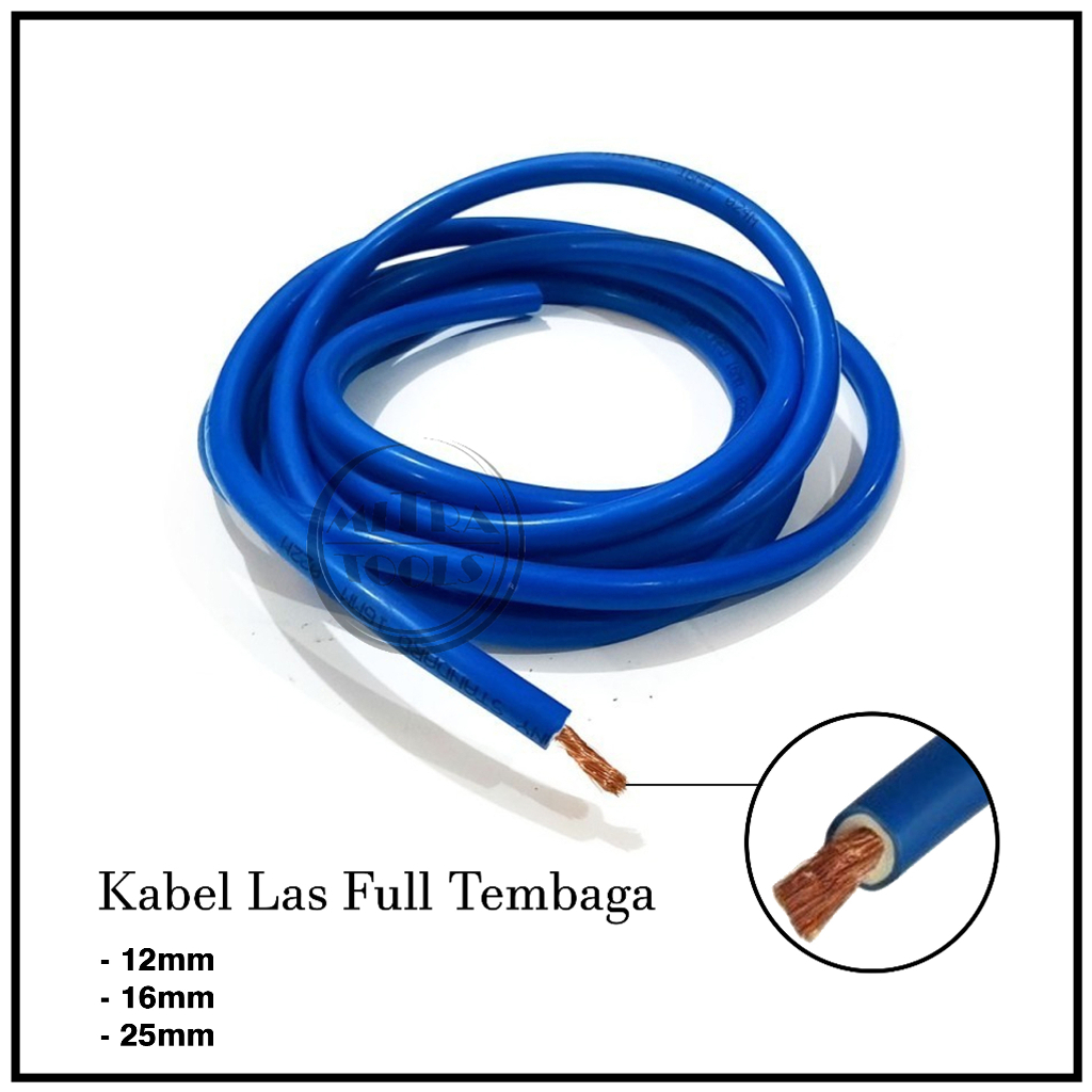 Jual Kabel Las Full Tembaga Kabel Las Listrik Welding Cable Mm Mm