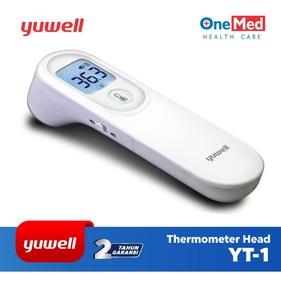 Jual Thermometer Head Yuwell Infrared YT-1 Duo Sensor termometer OS ...