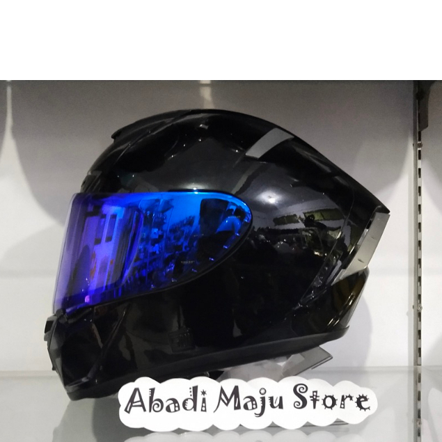 Jual HELM SCOTT RX 7 SOLID BLACK GLOSS ORIGINAL | Shopee Indonesia