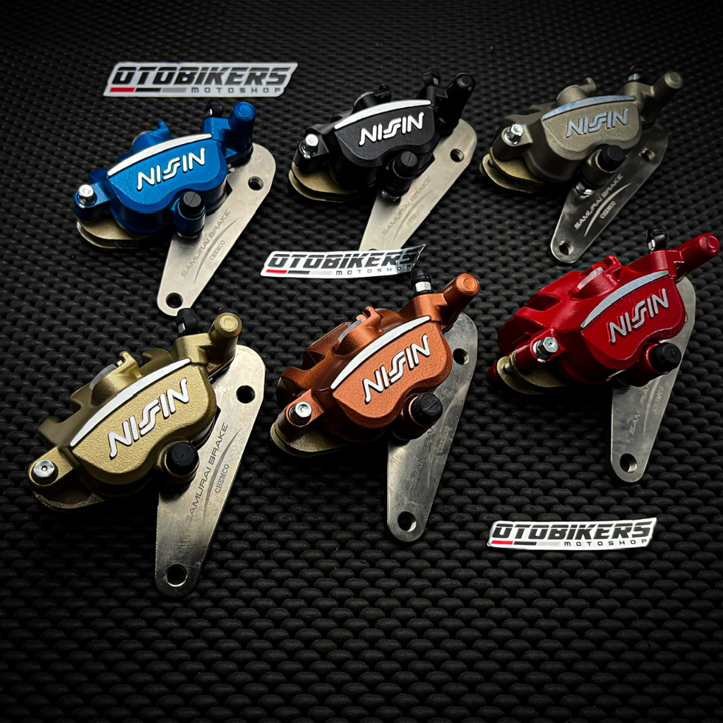 Jual KALIPER NISSIN SAMURAI BRAKE 2P 2 PISTON JUPITER Z1 Z NEW MX 135 XRIDE 115 OLD VEGA ZR R