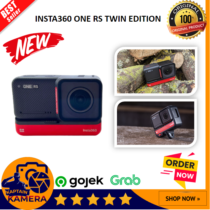Jual Action Camera 360 One RS Twin Edition Action Camera360 | Shopee ...