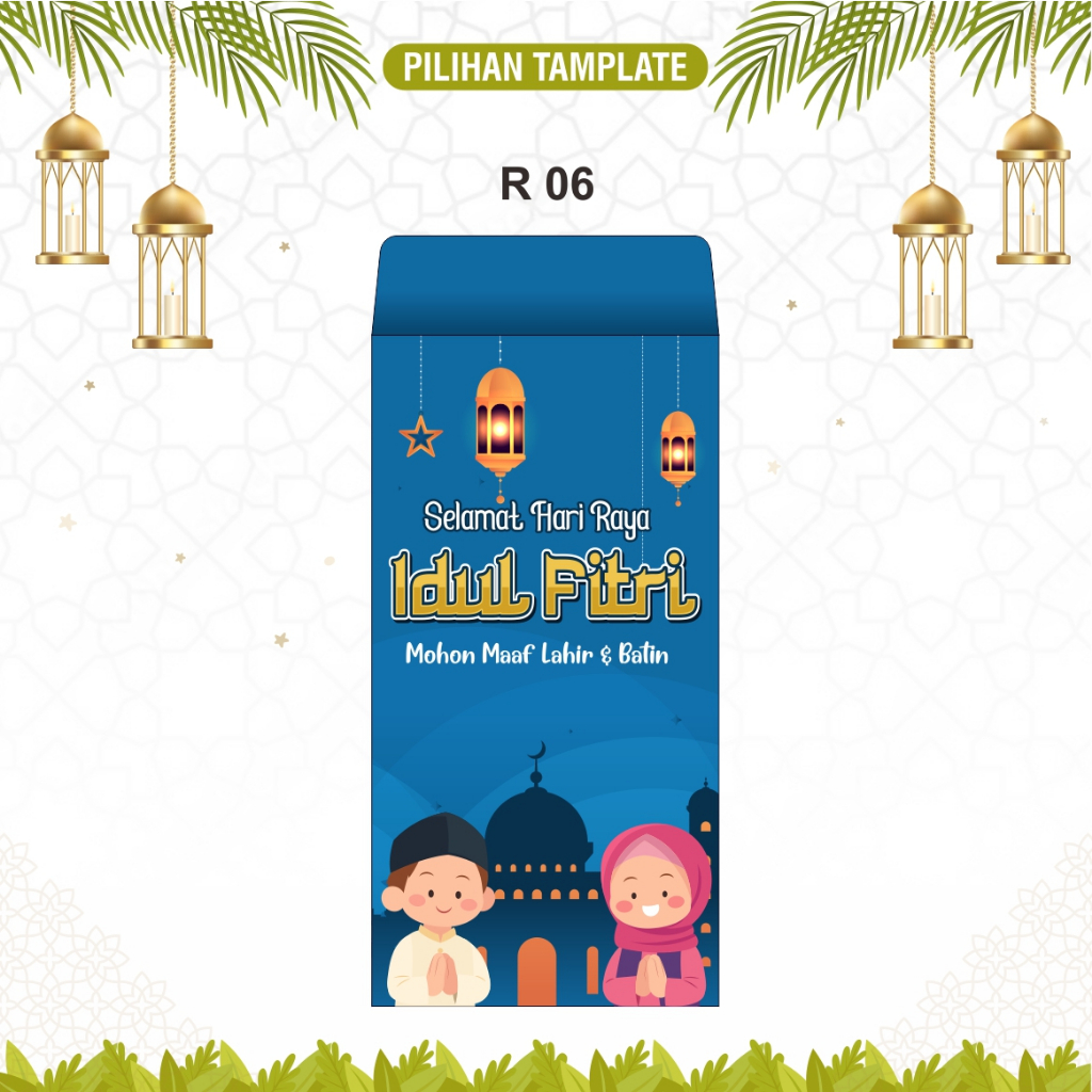 Jual Amplop Idul Fitri | Angpau Idul Fitri | Amplop THR | Shopee Indonesia