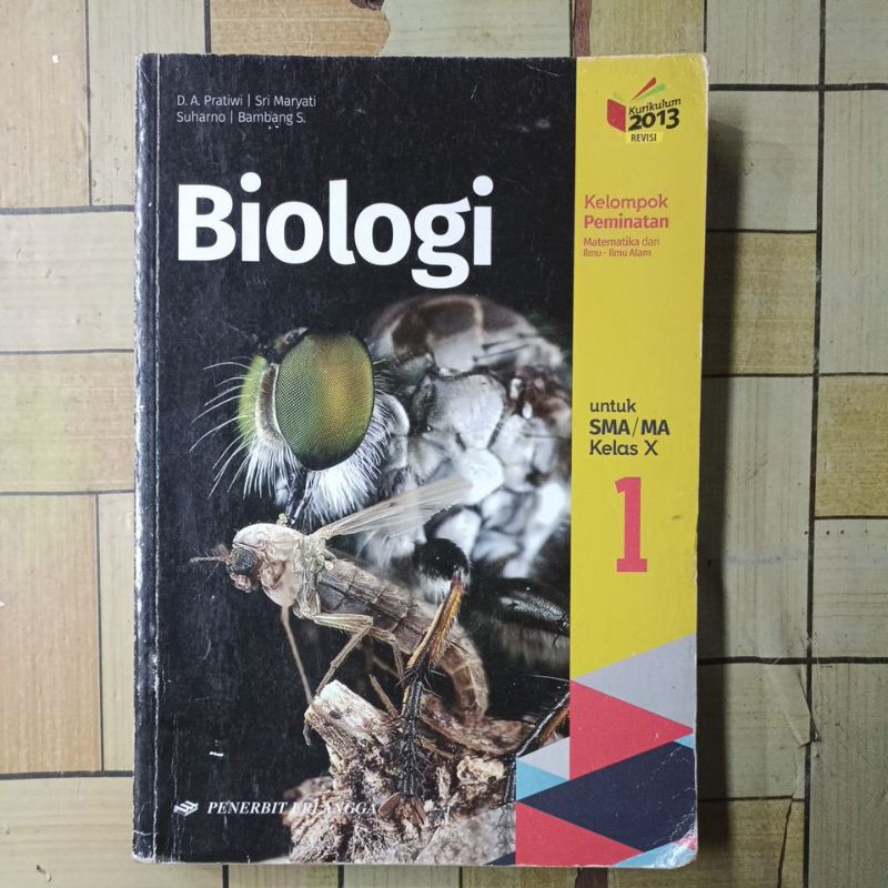 Jual BIOLOGI KELAS 1 2 3 X XI XII SMA KELOMPOK PEMINATAN KURIKULUM 2013 ...