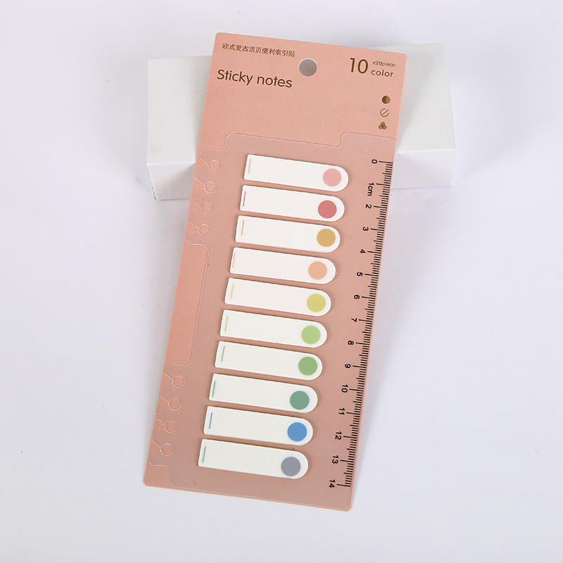 Jual Binder Ruler Divider Bookmark Penanda Halaman Buku Morandi ...
