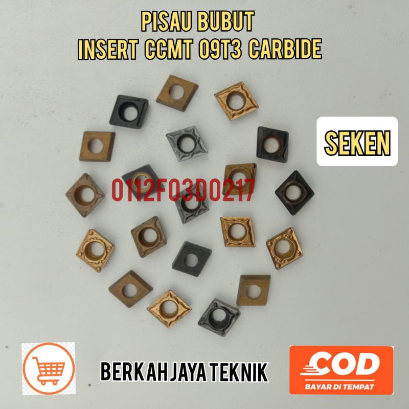 Jual Insert bubut insert mata pisau Type 09T3 Carbide | Shopee Indonesia
