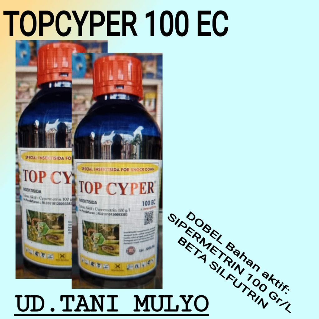 Jual TOPCYPER 100 EC 1L | Shopee Indonesia