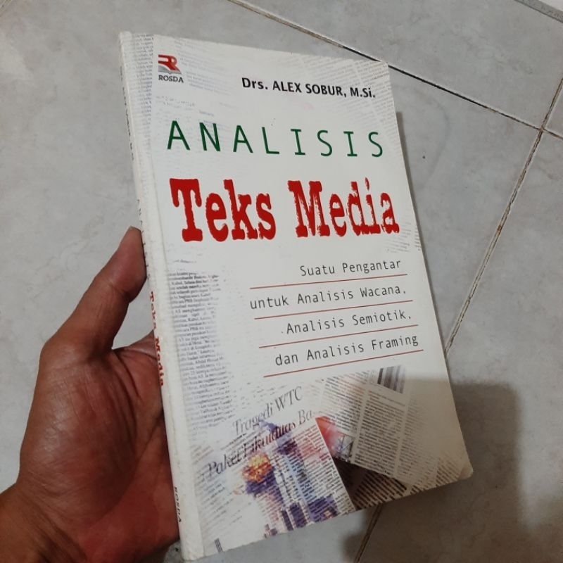 Jual Analisis Teks Media(Suatu Pengantar Untuk Analisis Wacana ...