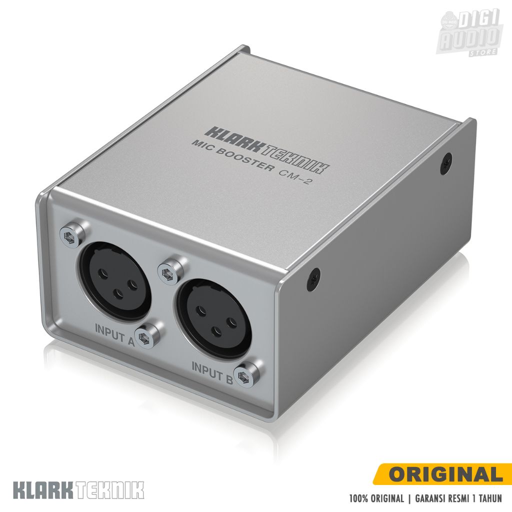 Jual Mic Booster Dynamic Microphone Preamp 2 Channel KLARK TEKNIK