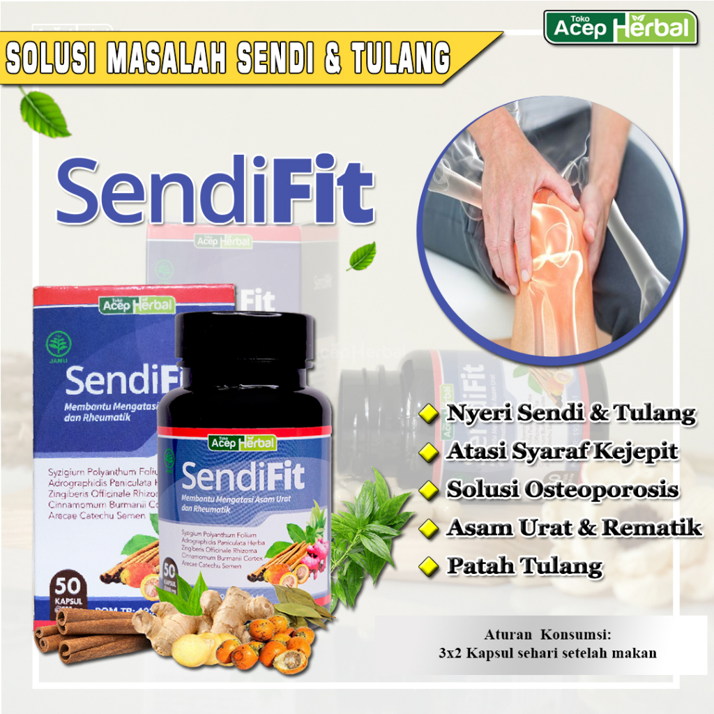 Jual Obat Herbal Sakit Lutut Dan Sendi Rematik Asam Urat Sendi Tulang Nyeri Lutut Bengkak 0101