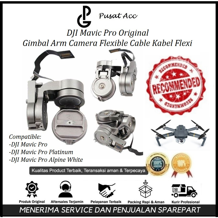 Jual Dji Mavic Pro Gimbal Arm Camera Flexible Cable Kabel Flexi