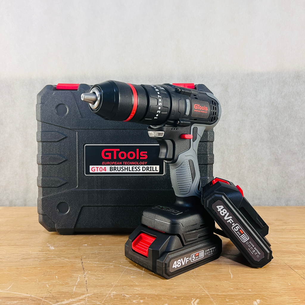 Jual Cod Bor Cordless Gtools Eropa Gt V Mm Brushless Impact Drill