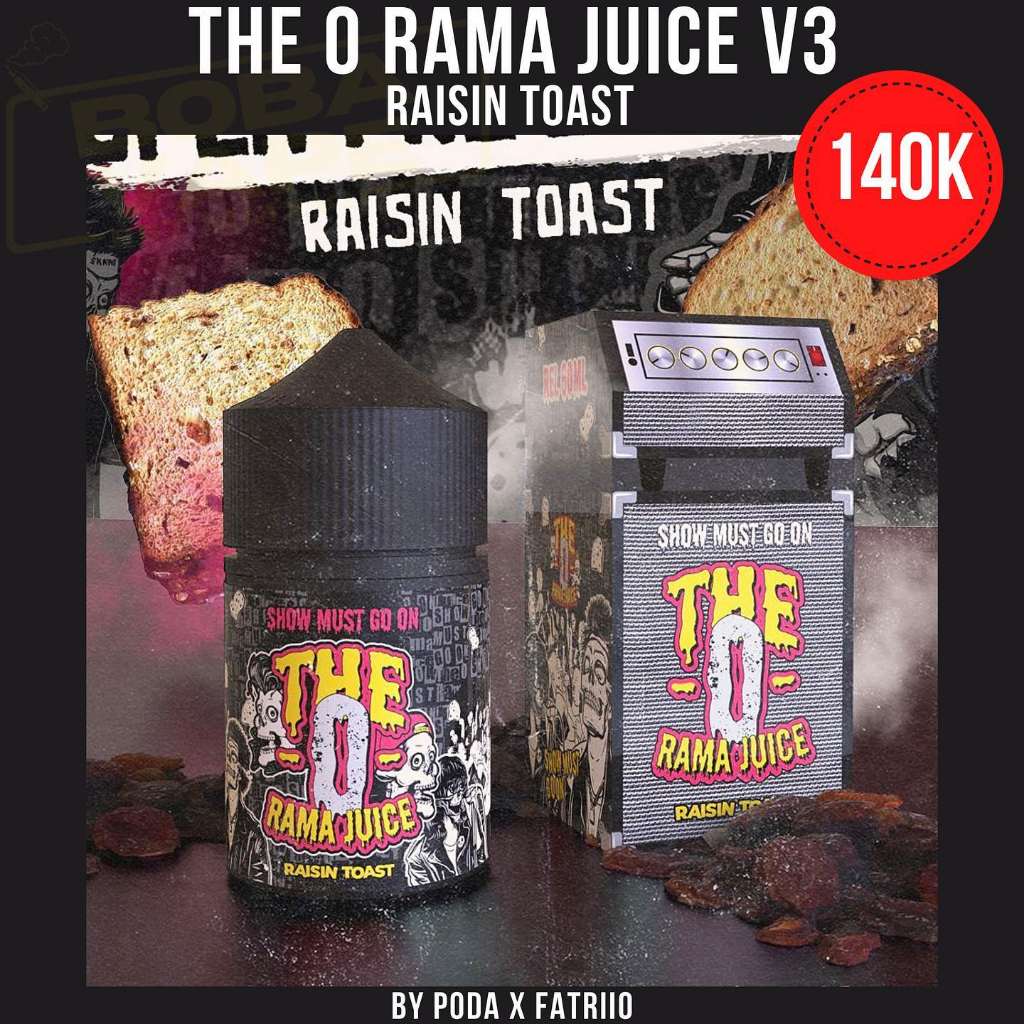 Jual THE O RAMA JUICE V3 60ML BY PODA X FATRIIO | Shopee Indonesia