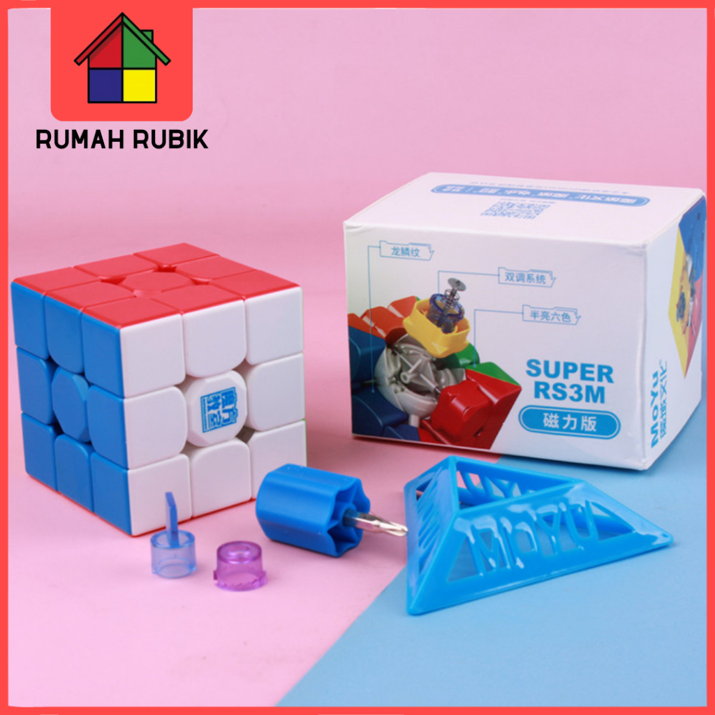 Jual Rubik 3x3 Moyu Super RS3M 2022 STANDARD / RS3 M 2022