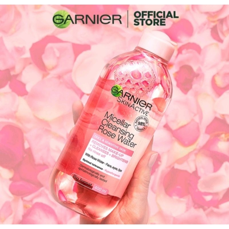 Jual Garnier Micellar Rose Water 400 ml (baca deskripsi) | Shopee Indonesia