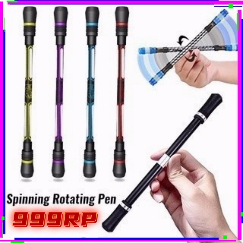 Jual Spinning Pen Mainan Anak Sekolah Pena Putar Mutar Tangan Creative ...