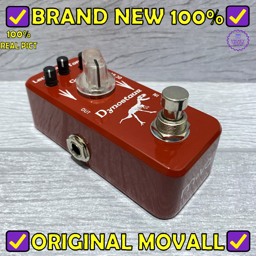 Jual Efek Gitar Movall Dynostaur Distortion Red Classic Rock Pedal ...