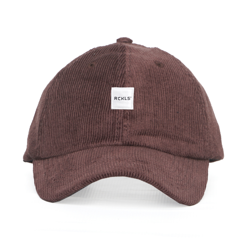 Jual RCKLS. Polo Cap | Topi Pria Corduroy Wofen Premium Brown | Shopee ...