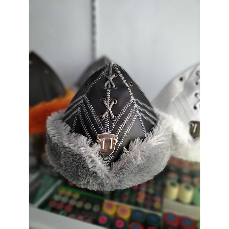 Peci Turki, Topi Turki Mamluk, Peci Ertugrul Murah, Peci Turki Ertugrul  Replika Suku Kayi, Peci Kulit Sintetis
