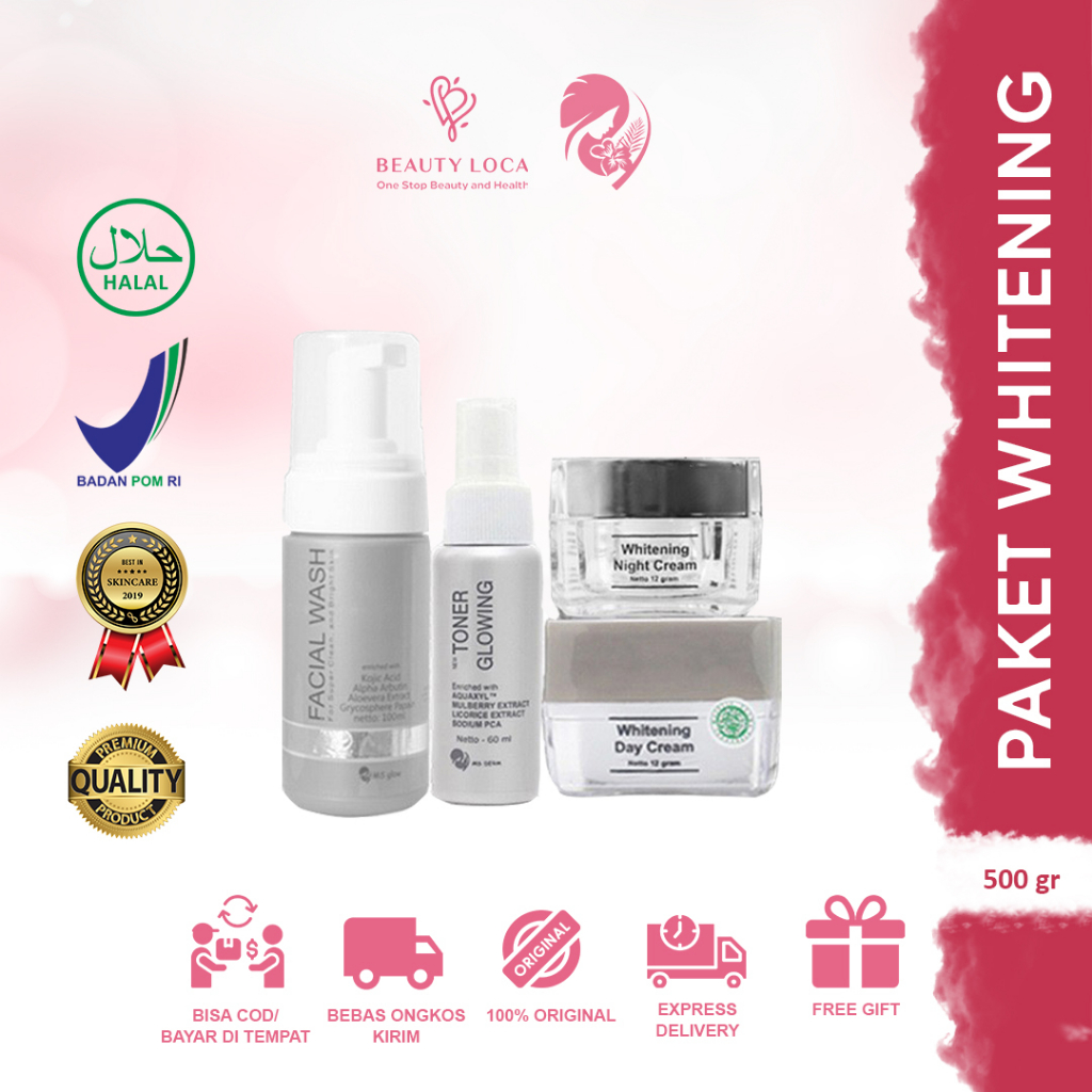 MS GLOW Paket Wajah ALL - Varian