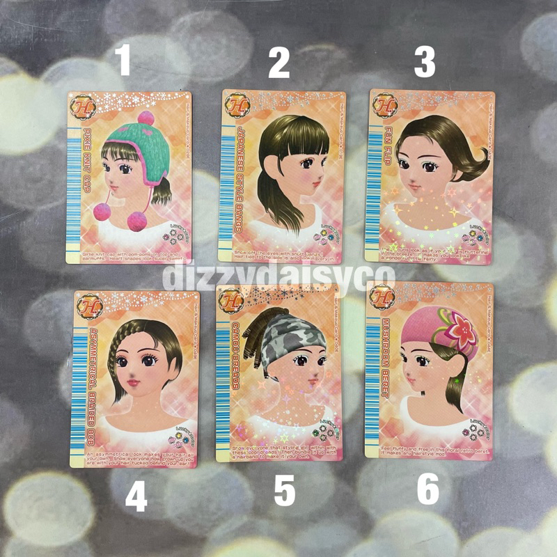 Jual LOVE AND BERRY CARD [ver 9] HAIR TRADING CARD | Shopee Indonesia