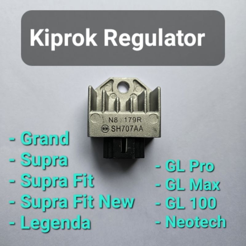 Jual Kiprok Regulator Grand Supra Fit New Legenda Gl Pro Max Neotech Krs Shopee Indonesia